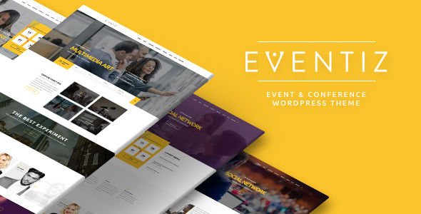 Eventiz by Opal_WP (event & conference WordPress theme)