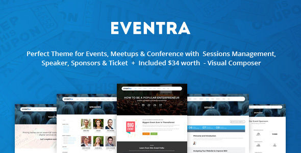 Eventra by AivahThemes (event & conference WordPress theme)