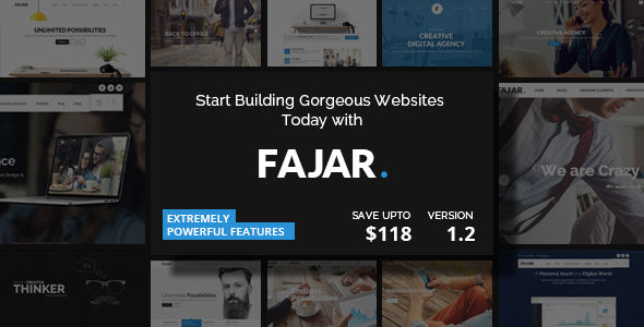 Fajar by BrighThemes (multi-purpose WordPress theme)