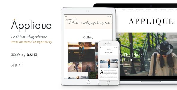 Fashion Blog Theme by Dahz (magazine WordPress theme)