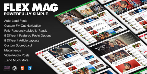 Flex Mag by MVPThemes (magazine WordPress theme)