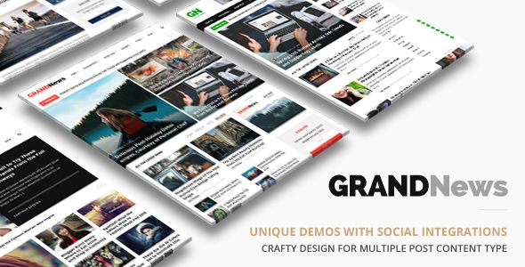 Grand News by ThemeGoods (magazine WordPress theme)