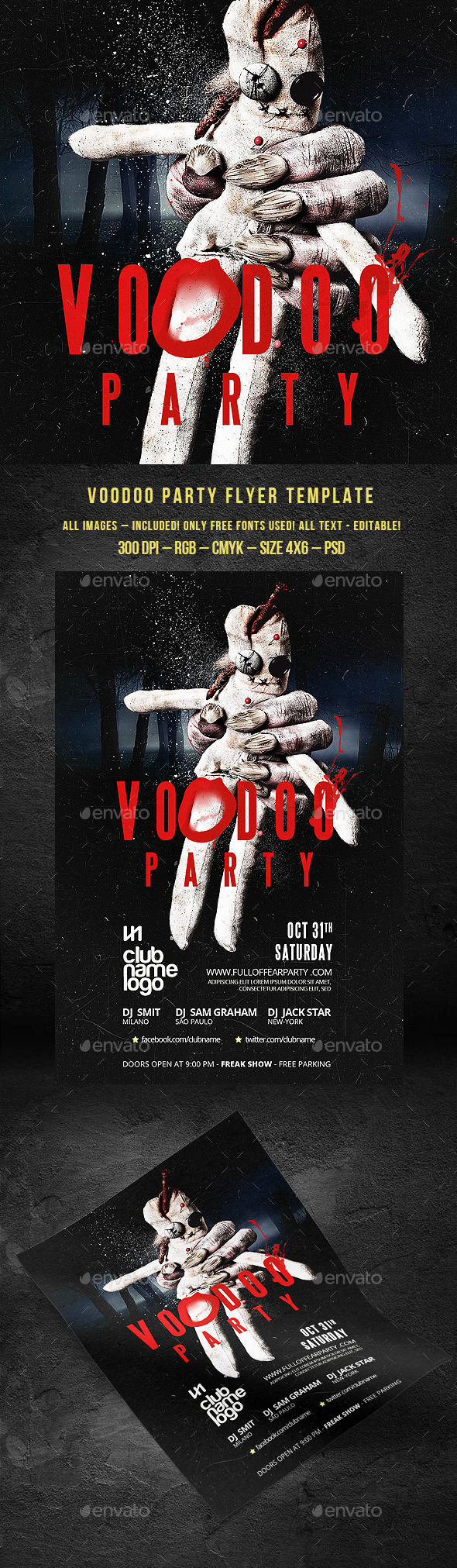 Halloween Flyer by BigWeek (Halloween party flyer)