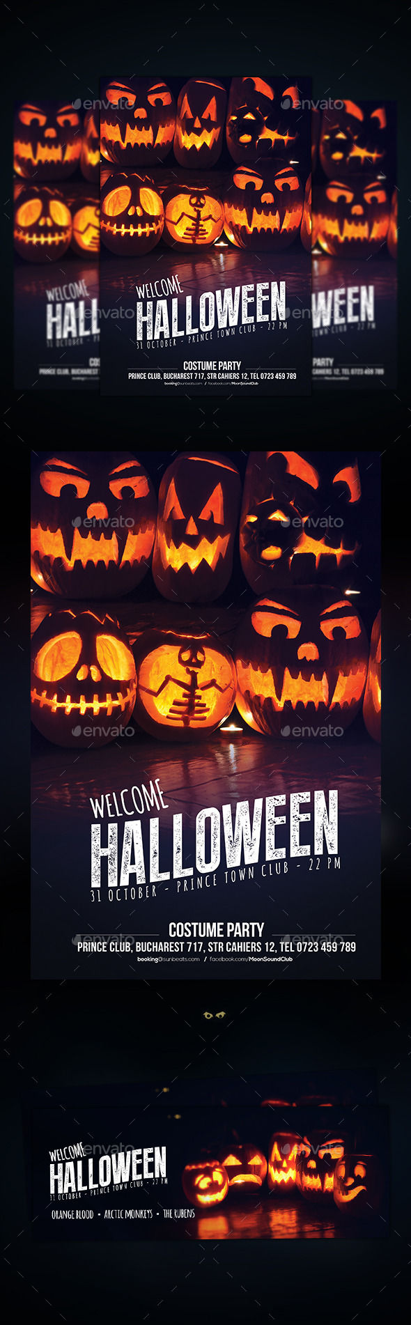 Halloween Flyer by DusskDesign (Halloween party flyer)