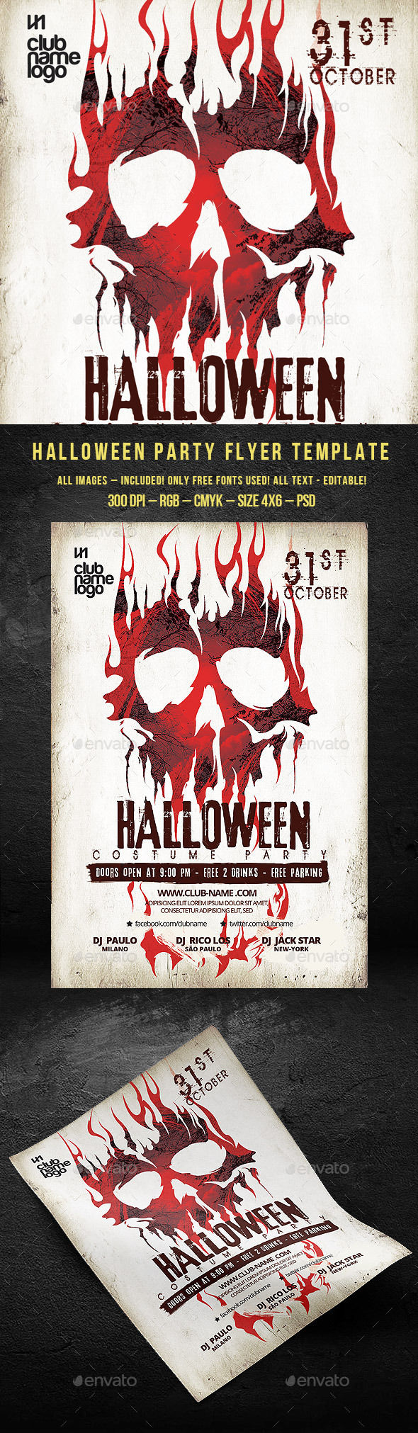 Halloween Party by BigWeek (Halloween party flyer)