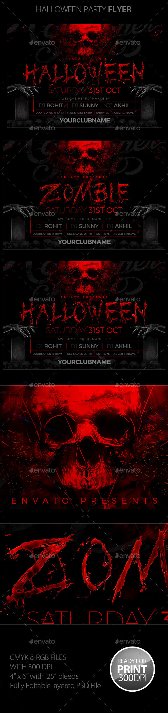 Halloween Party by Mantushetty (Halloween party flyer)