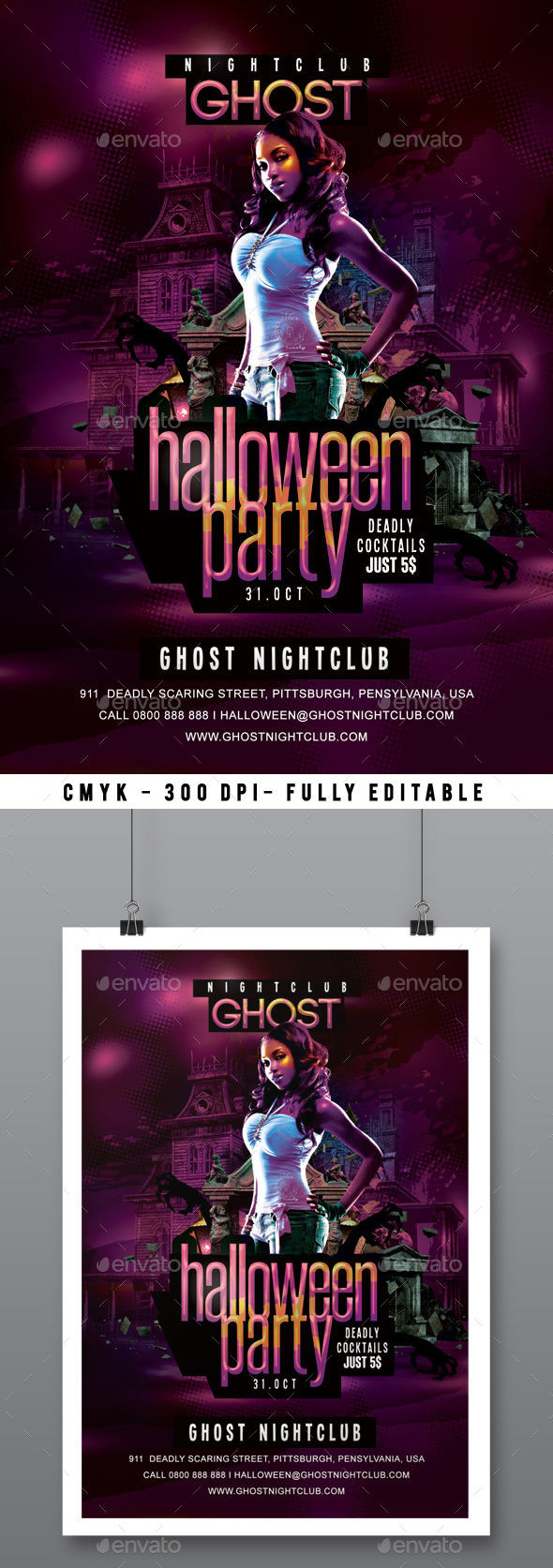 Halloween Party by N2n44 (Halloween party flyer)