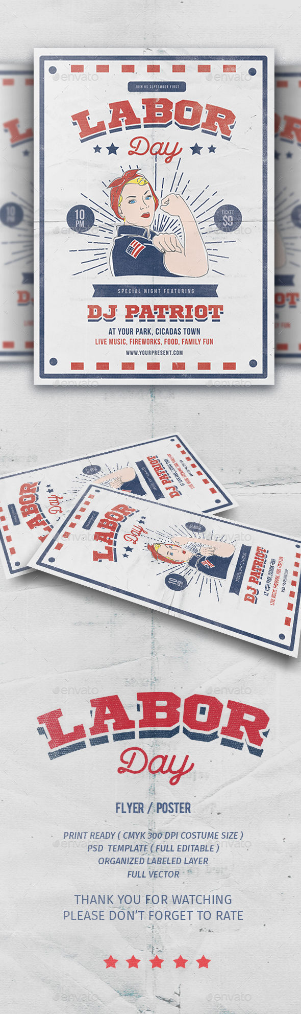 Labor Day Flyer by Lilynthesweetpea (Labor Day party flyer)