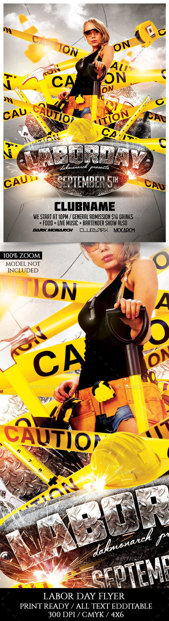 Labor Day by Darkmonarch (Labor Day party flyer)