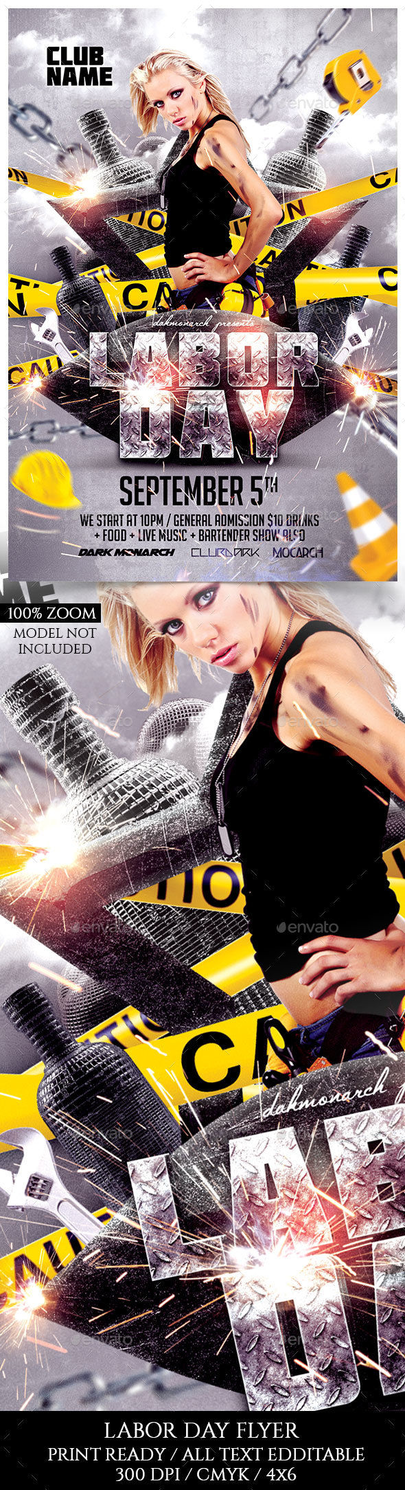 Labor Day by Darkmonarch (Labor Day party flyer)