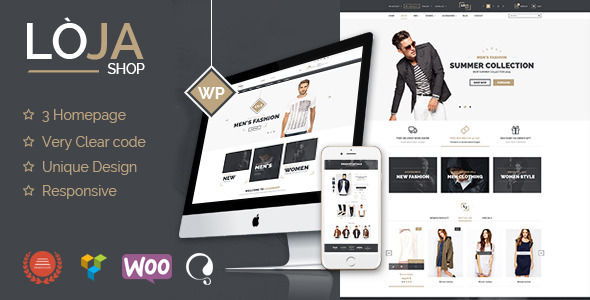Loja by SiteSao (multi-purpose WordPress theme)