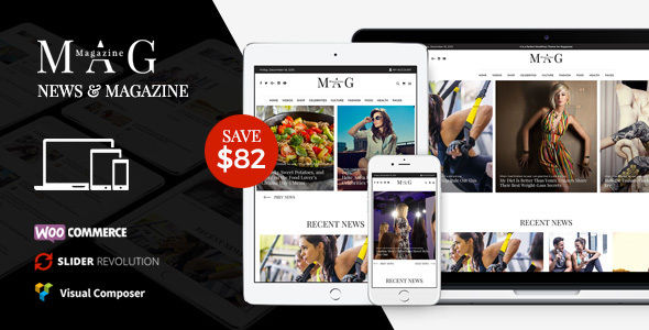 Mag by Themezinho (magazine WordPress theme)