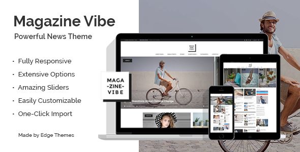 Magazine Vibe by Edge-Themes (magazine WordPress theme)