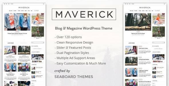 Maverick by Seaboardthemes (magazine WordPress theme)