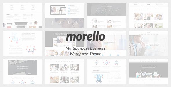 Morello by Tommusrhodus (multi-purpose WordPress theme)