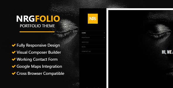 NRGFolio by NRGThemes (multi-purpose WordPress theme)