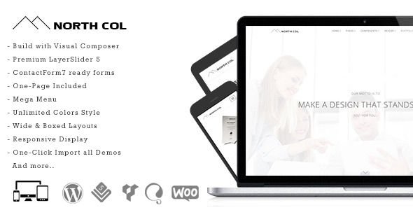 North Col by King-Theme (multi-purpose WordPress theme)