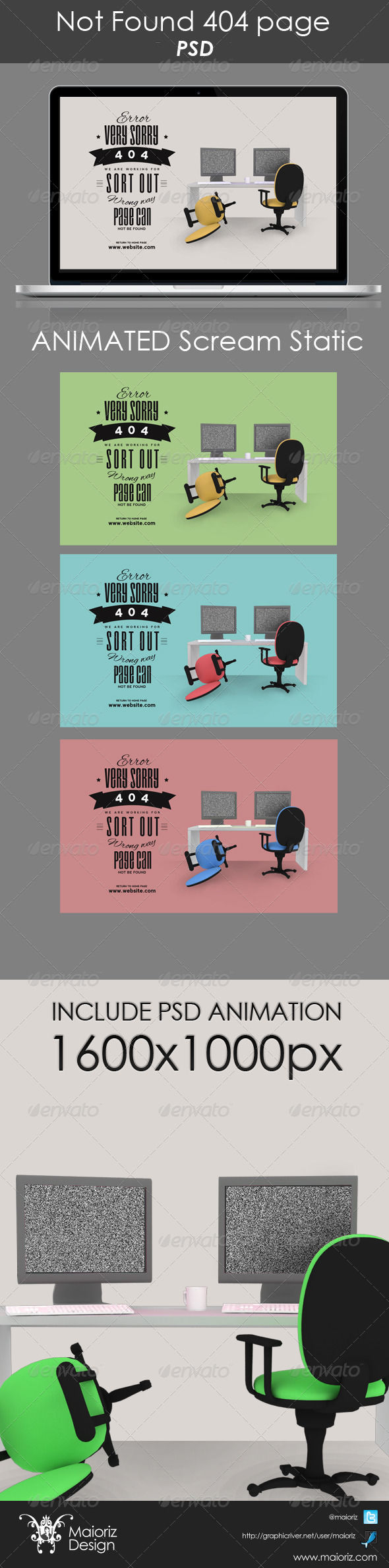 Not Found Page by AddtoFavorites (layered 404 page template)