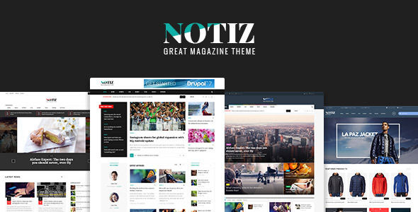 Notiz Clean Magazine WordPress Theme by Opal_WP (magazine WordPress theme)