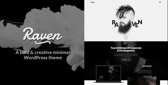 Raven by ZookaStudio (multi-purpose WordPress theme)