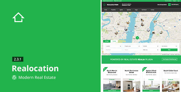 Realocation by Aviators (real estate and realtor WordPress theme)