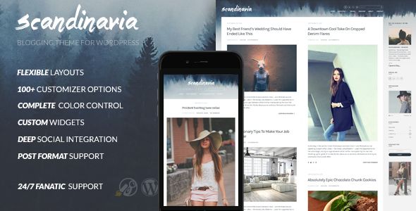 Scandinavia by Cssignitervip (magazine WordPress theme)