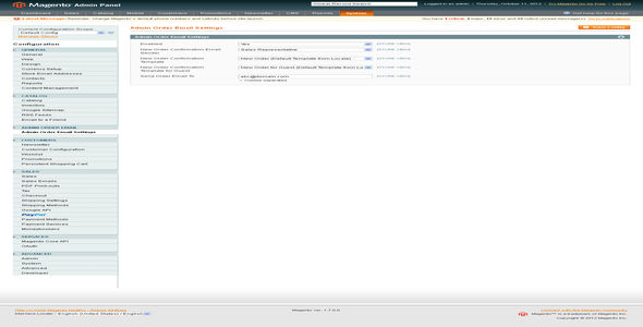 Send New Order Email To Admin by Mage_Magician (Magento extension)