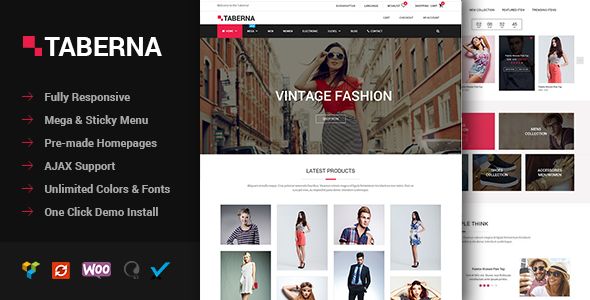 Taberna by Burakkaptan (multi-purpose WordPress theme)