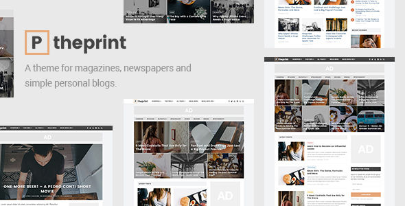 The Print by Grovepixels (magazine WordPress theme)