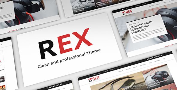 The REX by Bkninja (magazine WordPress theme)