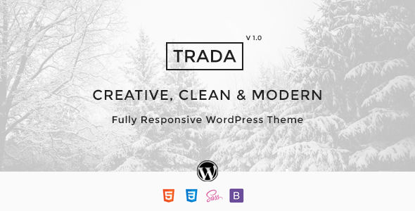 Trada by Venbradshaw (multi-purpose WordPress theme)