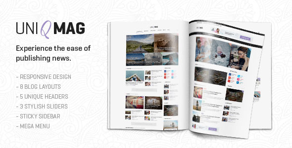 UniqMag by Different-themes (magazine WordPress theme)
