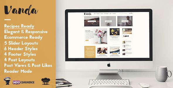 Vanda by Wizio (magazine WordPress theme)