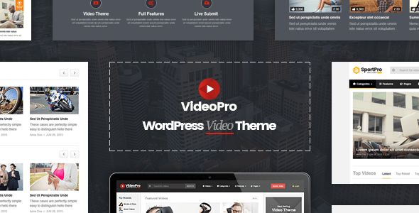 VideoPro by Cactusthemes (magazine WordPress theme)