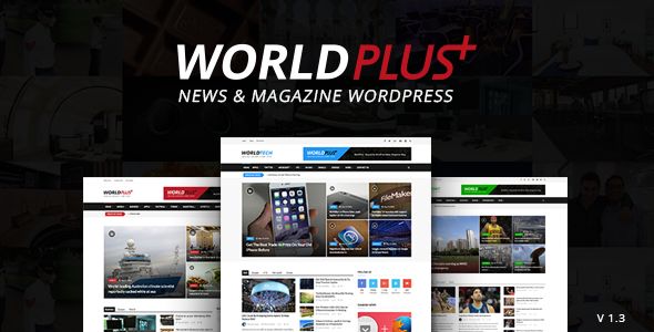 WorldPlus by 2codeThemes (magazine WordPress theme)