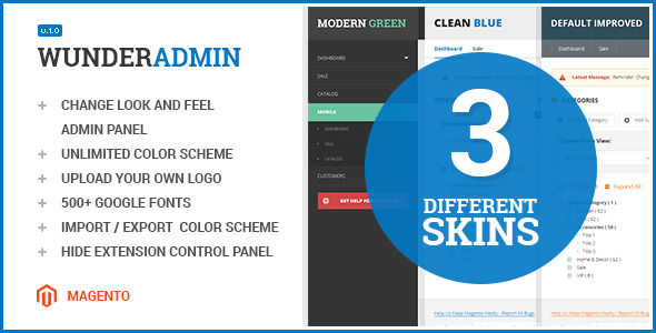 Wunderadmin by Nwdthemes (Magento extension)