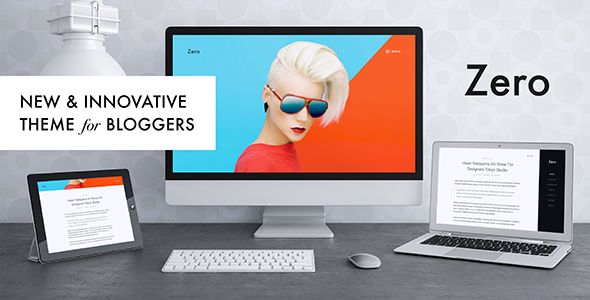 Zero by FRESHFACE (magazine WordPress theme)