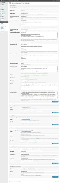 Banner Manager for WordPress