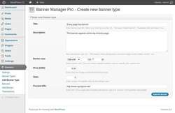 Banner Manager for WordPress