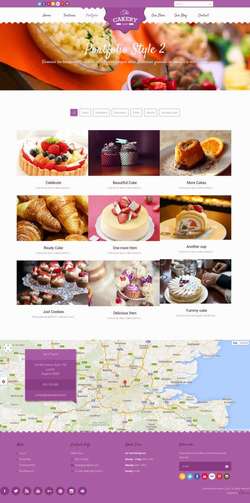 Cakery - Cake WordPress Theme