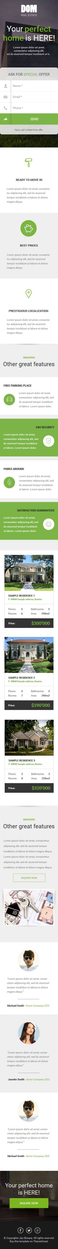 DOM - Real Estate Pagewiz Landing Page