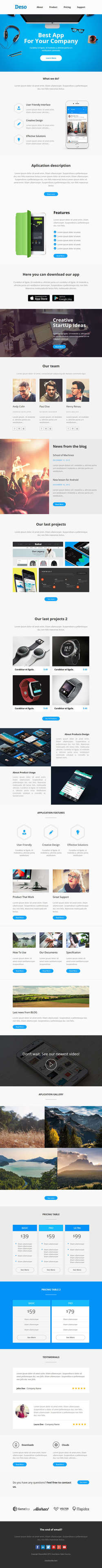 Deso - Responsive Email and Newsletter Template