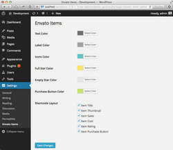 Envato Items Info WordPress Plugin