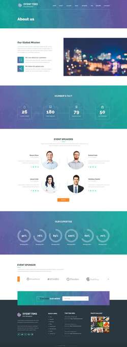 Event Time - Conference - Event WordPress Theme