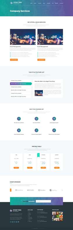 Event Time - Conference - Event WordPress Theme