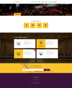 Eventiz - Conference Event Responsive WordPress Theme