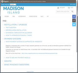 FAQ Page Magento Extension