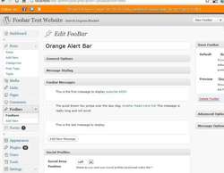Foobar - WordPress Notification Bars