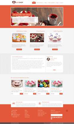 Justshop - Cake WordPress Theme