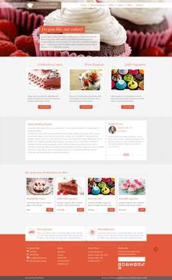 Justshop - Cake WordPress Theme